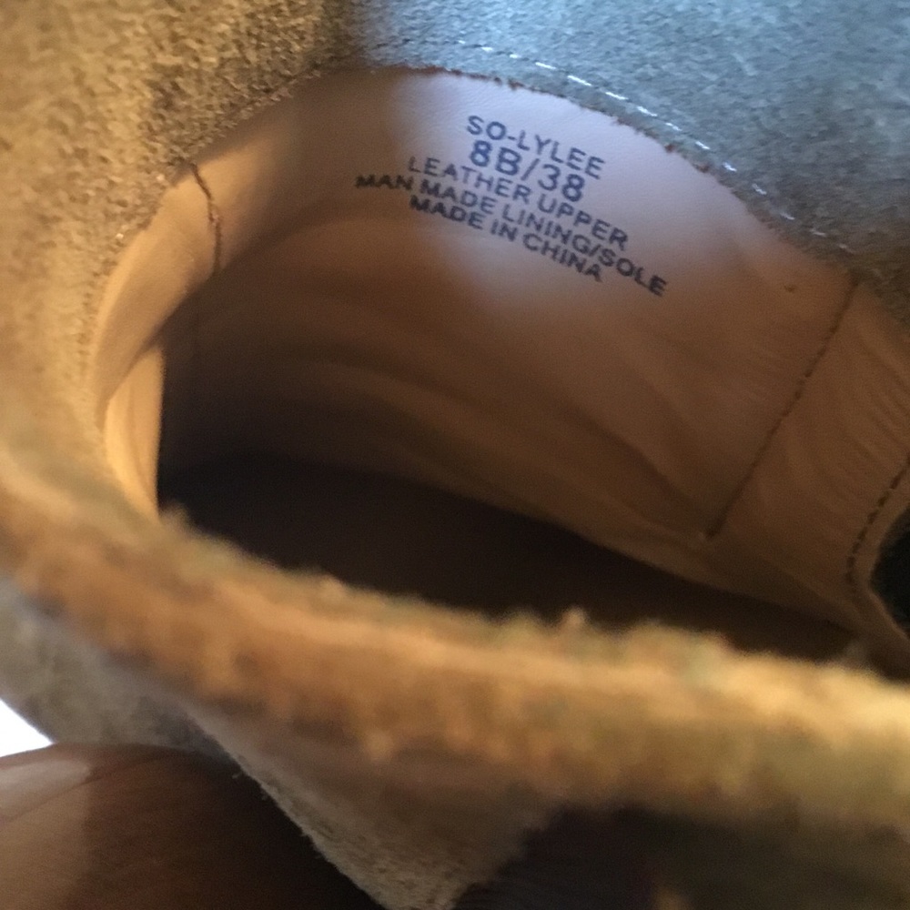 Sole Society Suede Leather Booties size 8 - Picture 9 of 10